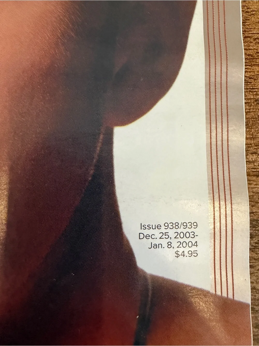 Rolling Stone Justin Timberlake 2003 Yearbook Special Issue December 25, 2003